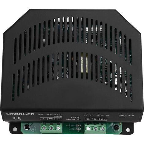 SMARTGEN Chargeur de Batterie BAC-1210 12V 10A - Chargeur de Batterie Automatique Flottant pour un Entretien Efficace de la Batterie