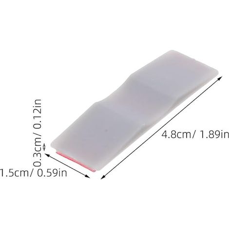 Butées pour Portes Coulissantes Positionneur Amortisseur pour Système de Rails de Placard Tampon Anti-Collision Quincaillerie de Porte (1/4)