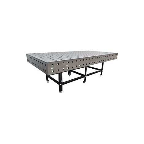 kaiserkraft Banco per saldatura Ø fori 28 mm 2000 kg/m²