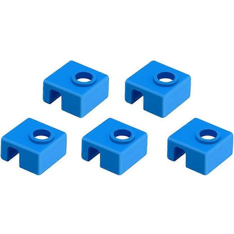 Authentique et durable pour Ender 3 CR10 10S - Chaussettes de protection en silicone pour bloc chauffant, buse d'extrudeuse (lot de 5) (1/5)