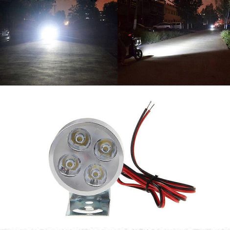 Ampoule de phare antibrouillard pour moto/scooter, 12-85 V CC, 15 W, indicateur lumineux (1/4)