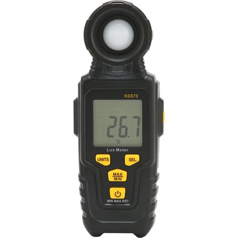 KD870 Multifunktionales, tragbares digitales LCD-Beleuchtungsstärkemessgerät mit automatischer Beleuchtungsstärkemessung (1/5)
