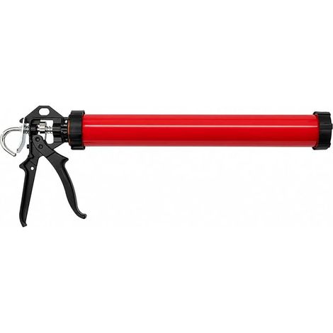 Pistolet à cartouche 290/300/310/400 et 600 ml Pistolet à presser manuel en aluminium acier Construction hybride 26:1 pour silicone acrylique colle mortier (1/5)
