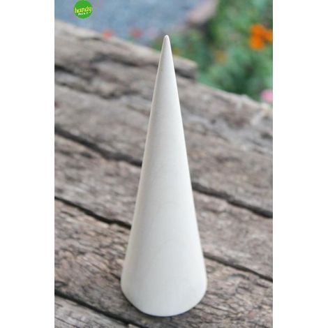 Cono Decorlegno maxi faggio 14 x 7 x 7 cm