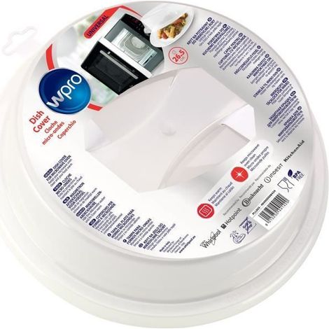 Wpro PLL003 Tapa para microondas 26,5 cm plástico seguro (1/5)