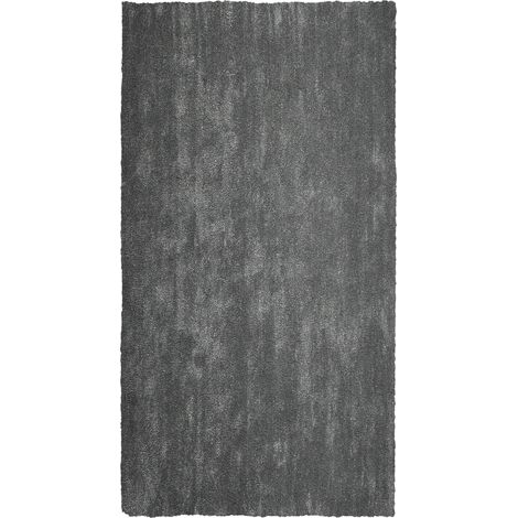 Tappeto shaggy grigio scuro 80 x 150 cm Demre (1/5)