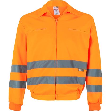 Cazadora Alta Visibilidad NARANJA FLÚOR XL