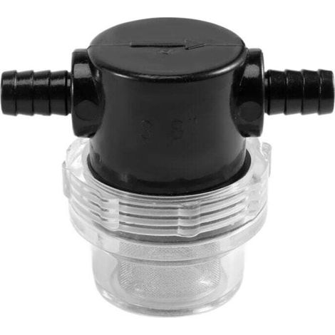 CréPine de Pompe à Eau, Filtre PulvéRisateur Tuyau Torsion 3/8 Pouces pour Eau 12V DC 80PSI (1/4)