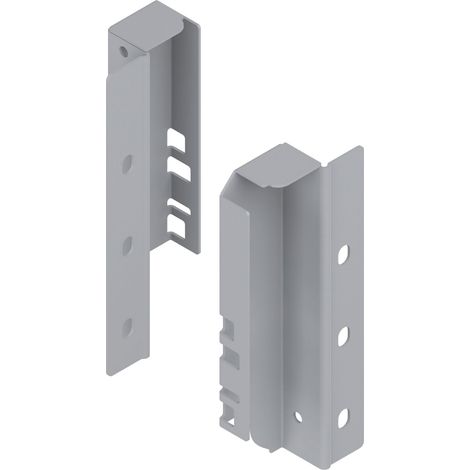 Blum TBX Holzrückwandhalter-Set 119mm für FAZ M-Zarge RAL9006 (1/3)