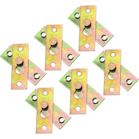Support de fixation pour tableau Équerre d'angle 20PCS en fer pour cadre photo et miroir, fixation d'angle , pour mur et plaque à suspendre (1/5)