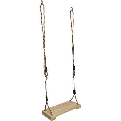 Kangui - Balançoire en bois réglable pour adulte et enfant pour aire de jeux (1/4)