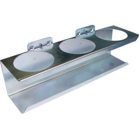 Güde Runddosenhalter 70 mm 3 Fächer Lochwand Lochblech Werkzeughalter