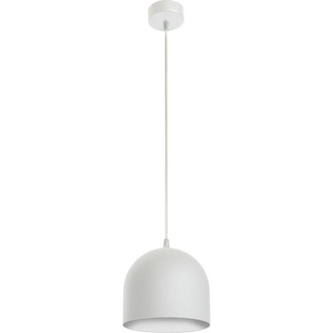 Helam MADISON Plafonnier Dome Suspension Blanc 17cm