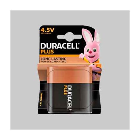 PILA 'PLUS POWER' PIATTA 4,5V DURACELL Blister 1 pezzo - 10 pezzi- DURACELL