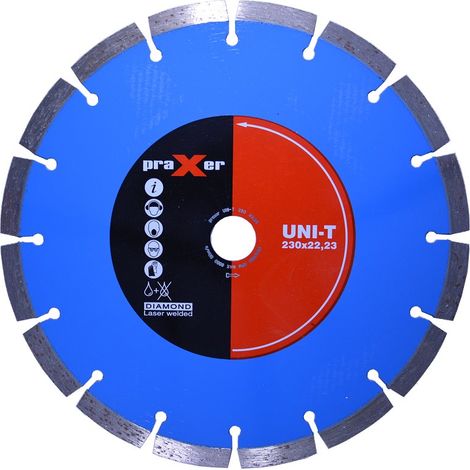UNI-T 230mm PRAXER Diamantscheibe