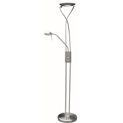 Lampada da terra Rabalux Gamma 4077 cromo satinato (1/3)