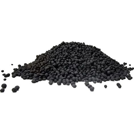 Sustrato para acuario, material negro natural, fácil de usar, 100 g (1/2)