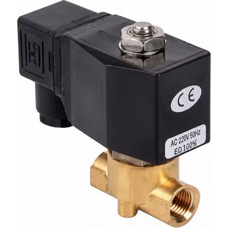Elettrovalvola di riscaldamento chiusa sotto tensione 220V 26x34