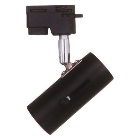 Support de spot LED sur rail E27 orientable – douille renforcée 3 fils, couleur noire, 220V pour éclairage intérieur