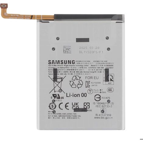 Batterie - SAMSUNG - Galaxy A36 - 5000mAh - Li-ion - Service Pack Gris (1/4)