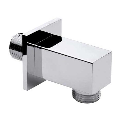 CURVA QUADRA DA ARREDAMENTO CON ROSONE  1/2 x 1/2     MADE IN ITALY