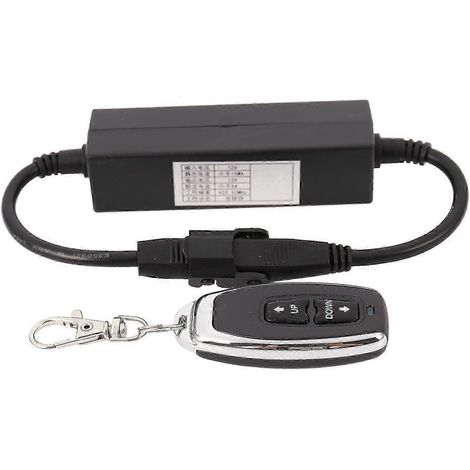 Commande sans fil d'un actionneur linéaire pour moteur CC 12 V, interrupteur bipolaire à deux positions, commande multifonction pour actionneur électrique avant et arrière (1/5)