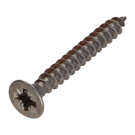VBA Vis bois agglo Inox A2 Tête ronde TR Pozi 6X50-30 pièces