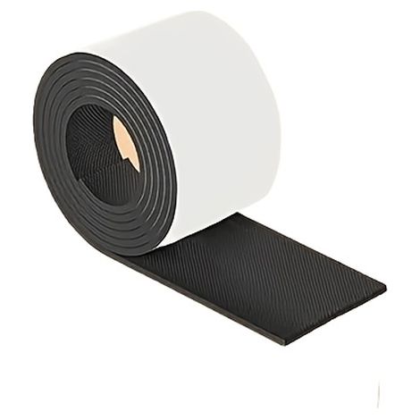 Semelles et poignées de talon antidérapantes résistantes - Texture en gel adhésif silencieuse, inodore et durable - Surface texturée noire avec centre de traction central, adaptée aux talons hauts, ba (1/5)