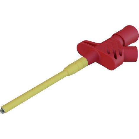 Hirschmann Test & Measurement KLEPS 2900 rt Pointe de touche CAT III rouge (1/2)