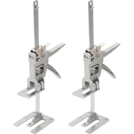 Jiubiaz Elevador de muebles juego de 2, brazo de elevación 38,5 cm, altura 0-230 mm, carga hasta 150 kg (1/5)