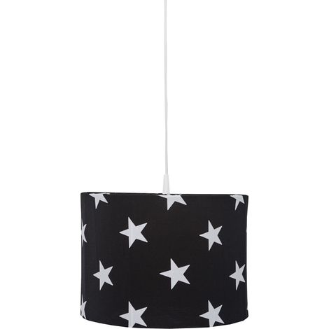 Suspension Stars - noir/blanc