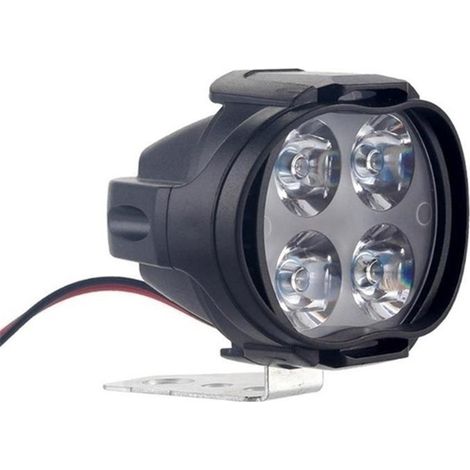 12-W-LED-Motorradscheinwerfer mit hoher Leuchtkraft, leistungsstarker Nebelscheinwerfer, wasserdichte Motorradlampe, weißes Zusatzlicht, universelles Motorrad-Set (1/4)