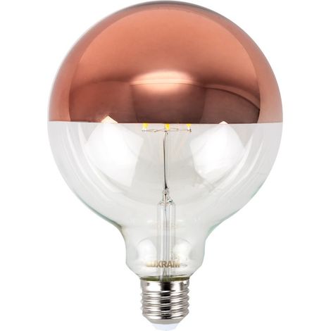 Bombilla e27 (grueso) globo classic topled regulable d125 8w 2700k 700lm bronce-a+ (1/3)