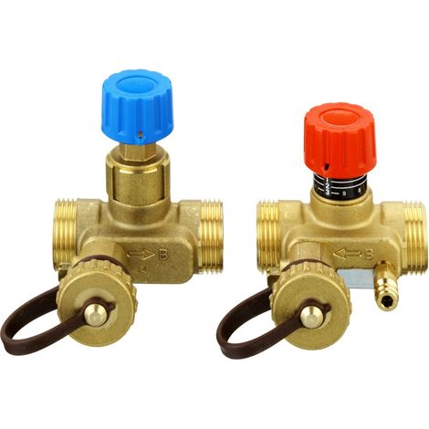 Danfoss Valvola di intercettazione/regolazione Set USV USV-Set 50 (1 USV-I, 1 USV-M), Rp 2, 003Z2155