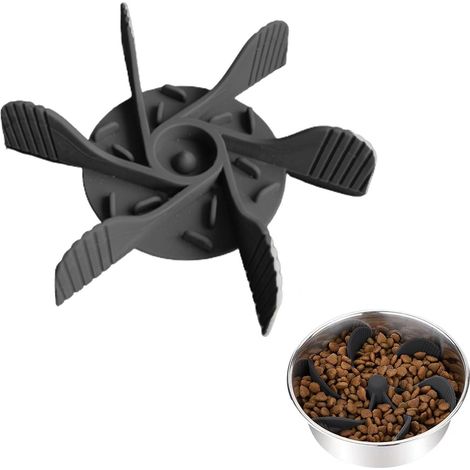 gamelle Anti Glouton Pour Chien Insrer, Gamelle Dalimentation Lente Pour Chiens Accessoires Favorise Une Alimentation Saine Et Digestion Iente Pou (1/4)