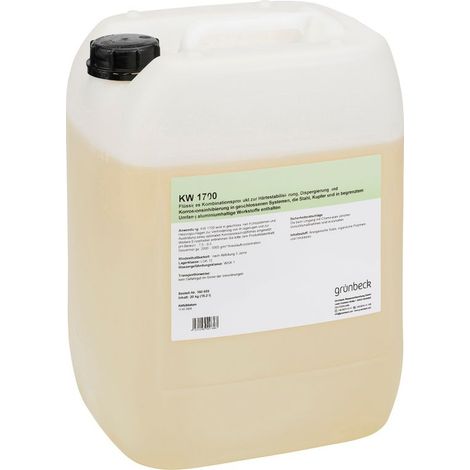 Grünbeck Dosierchemikal KW 1700, molybdänhaltiger Korrosionsinhibitor, 20kg, 160655 (1/2)