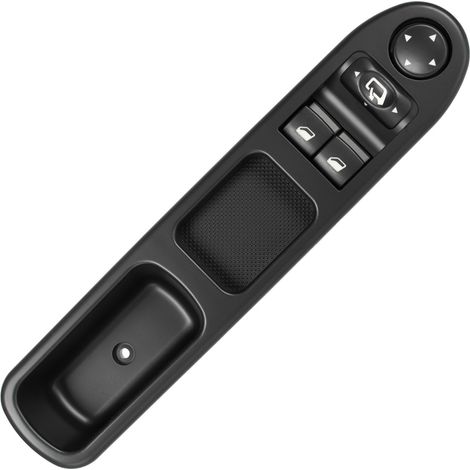Peugeot 307 00-12 Bedienfeld für elektrische Fensterheber und Außenspiegel links