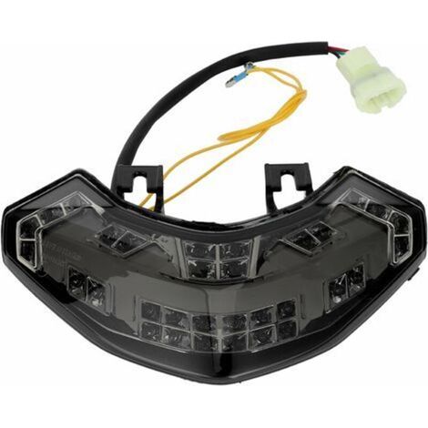 Assemblage de feux arrière LED de moto Lentille fumée adaptée pour Ducati Multistrada 1200/1200S 2010-2014 (1/5)