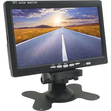 Monitor LCD 7 Pollici Telecamera Auto Retromarcia Ingresso RCA DVD GPS 7001B
