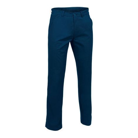 Pantalón chino de corte clásico Alexander 38 Azul marino orión