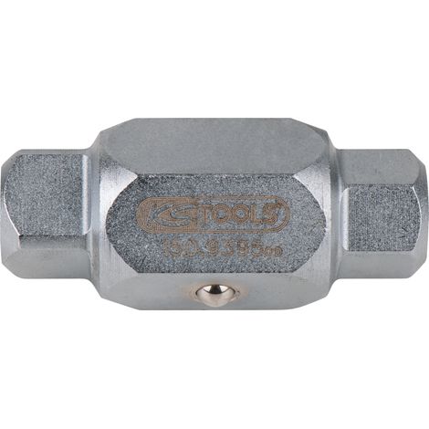 KS Tools - Embout pour bouchons de vidange 6 pans 14 mm x 4 pans 13 mm - 150.9395