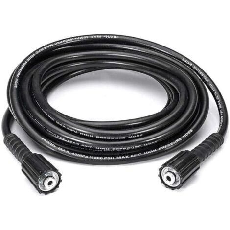 Raccord de tuyau de lavage haute pression 10M M22 pour pistolets à eau haute pression, tuyaux haute pression, accessoires de lavage pour Kärcher standard M22-14mm filetage femelle torsadé. (1/5)