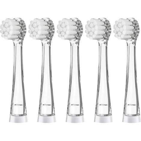 5 Pcs Replacement Kids Toothbrush Heads for SG-513/SG-977/SG-2139/DT-BB1/DT-K6/K3, Kids Electric Toothbrush Heads (1/5)