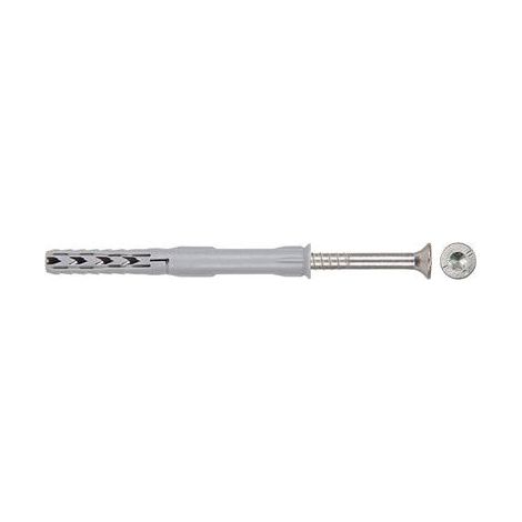 Fischer 50x Tassello lungo SXR 8 x 60 mm T con vite di sicurezza - 502999