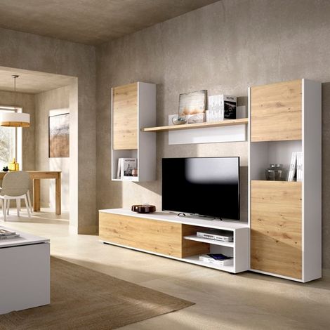 Salón Tv Modular Luka Nordic/Blanco (1/5)