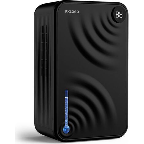 Automatic shutdown of the dehumidifier (dehumidifier with black LED display, room size: 40 m²) (1/5)