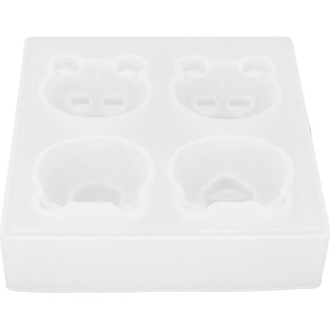 Moule en silicone 4 ours pour résine, bougie, savon DIY, outil de décoration aromathérapie (1/5)