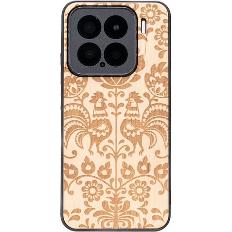 Custodia in legno Bewood per Xiaomi 15 POLISH FOLK ANIEGRE (1/5)