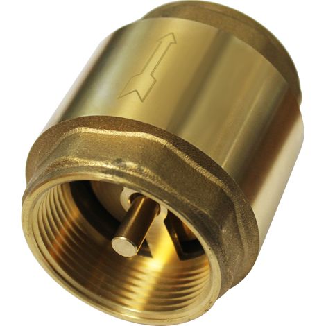 Clapet anti-retour obturateur laiton Femelle/Femelle BSP - Série 307 15x21
