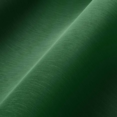 Papier peint intissé vert foncé Tapisserie effet textile gaufrage Papier peint minimaliste rayures verticales idéal pour chambre (1/3)